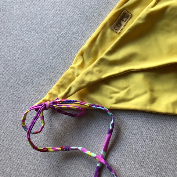 Caffe Swimwear Change of Heart Yellow Bikini - Picture 3 of 3